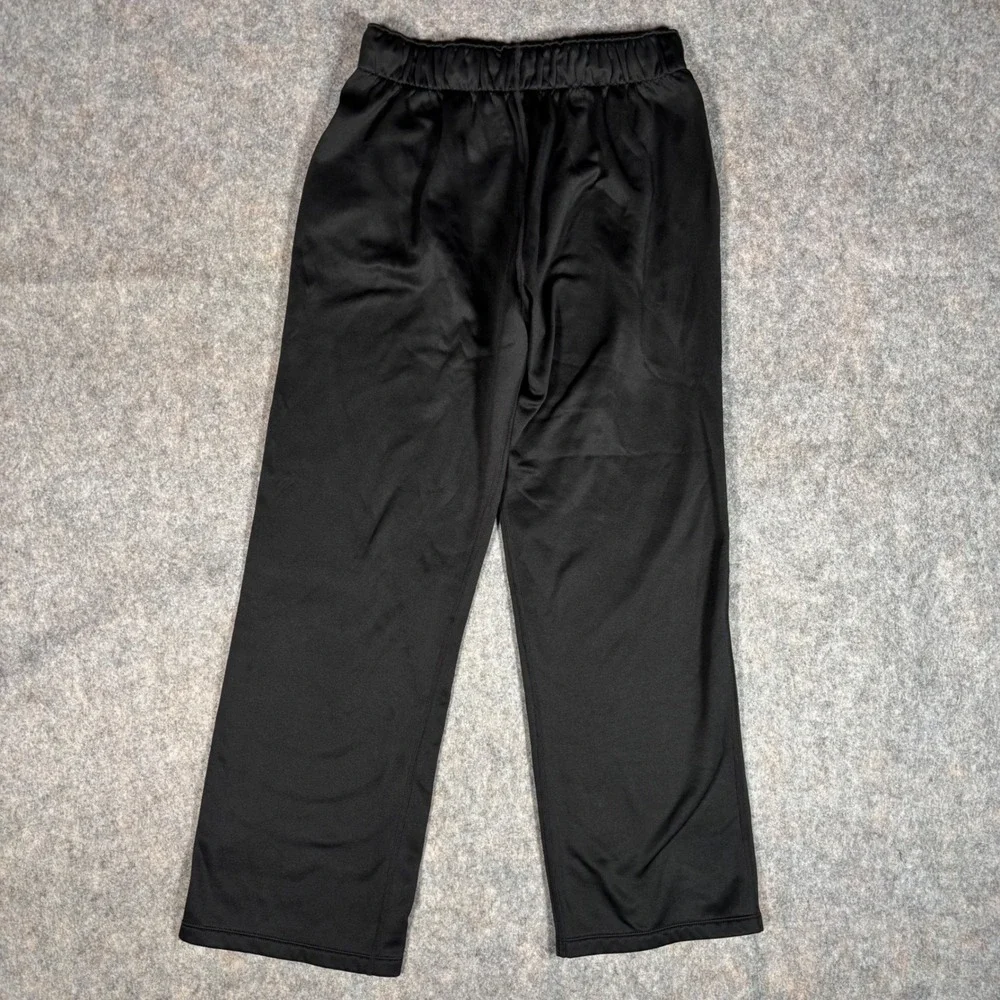 Nike‎ Dri Fit Black Fleece Therma Track Training Sweatpants Wide Leg Girls XL - Picture 4 of 15